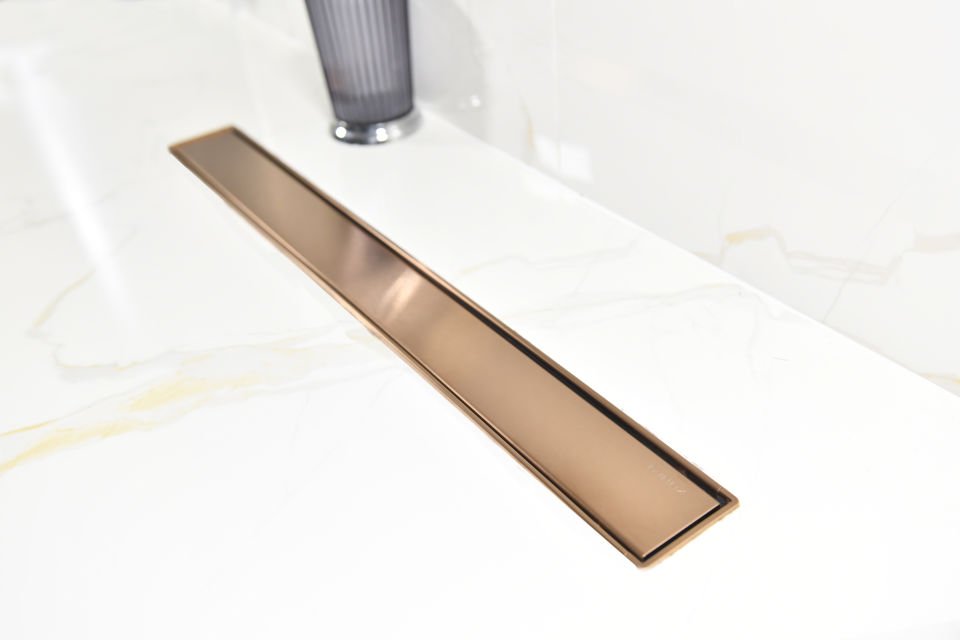 Klasik Seri 50 cm Soft Bronze Duş Kanalı