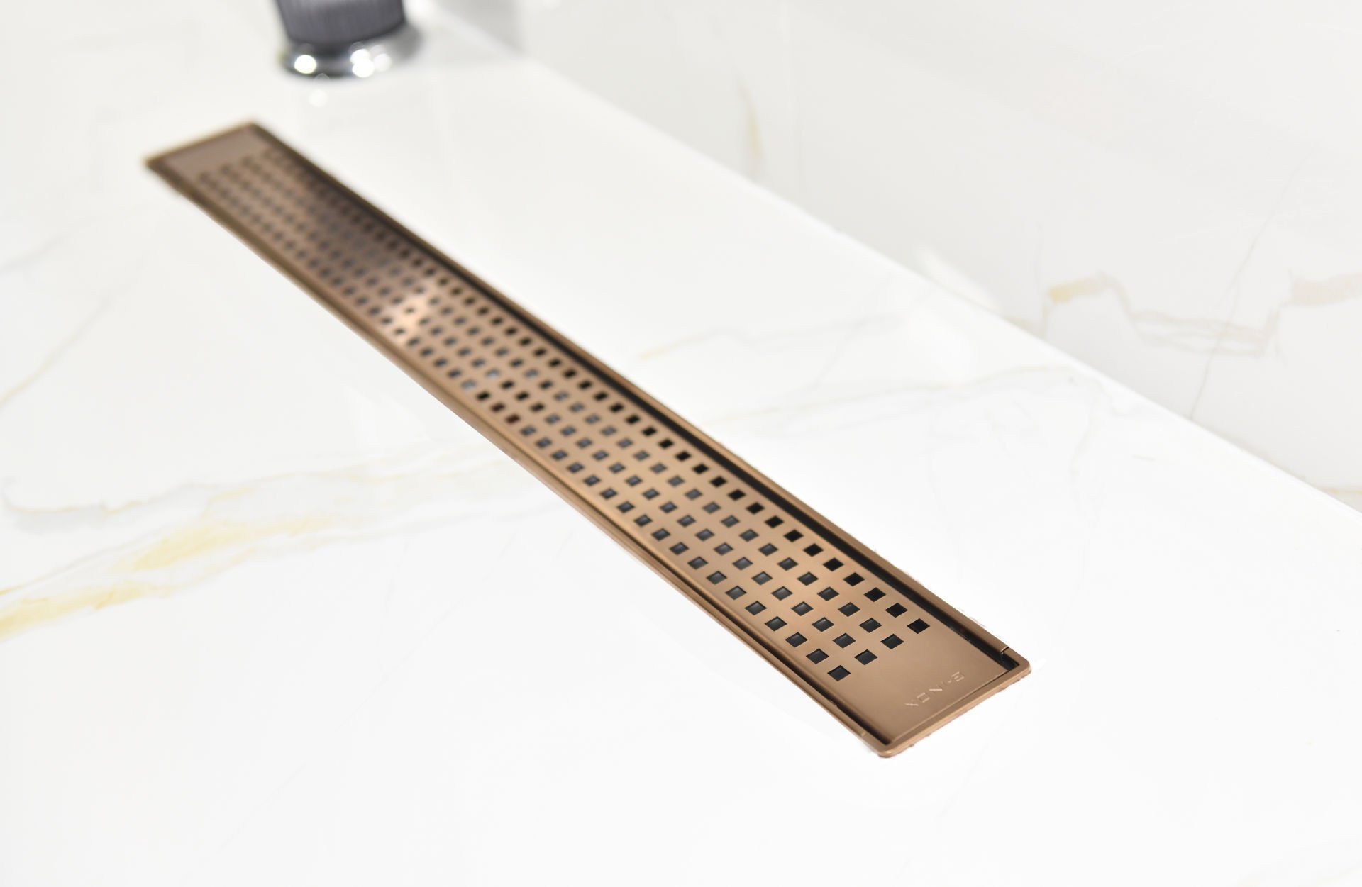 Klasik Seri 50 cm Square Bronze Duş Kanalı