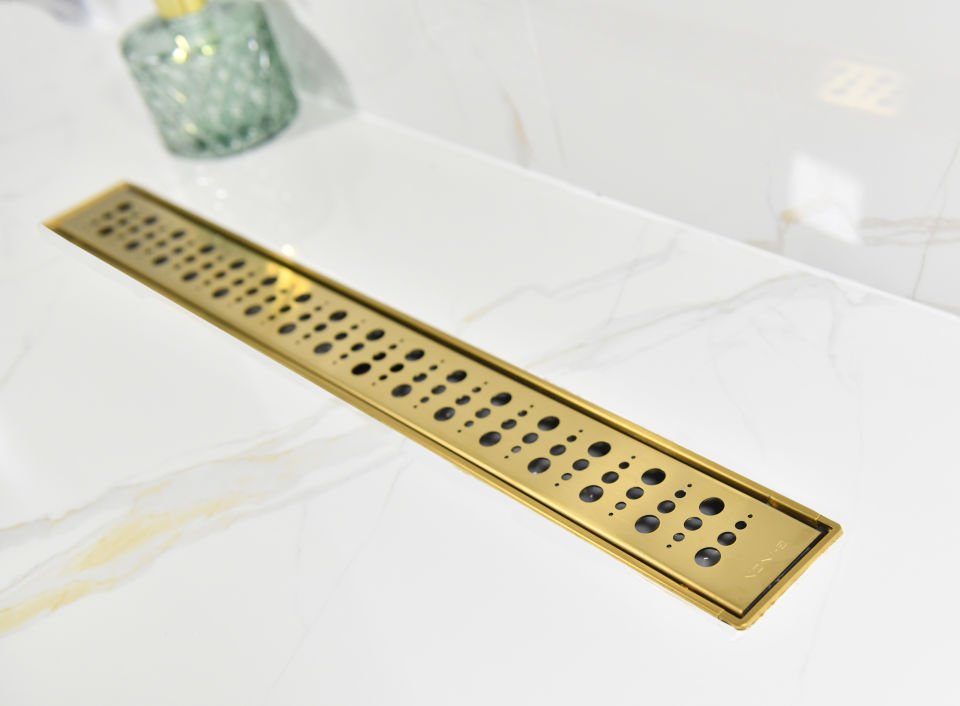 Klasik Seri 50 cm Drop Gold Duş Kanalı