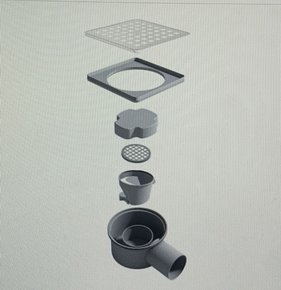 10x10 cm Yer Süzgeci