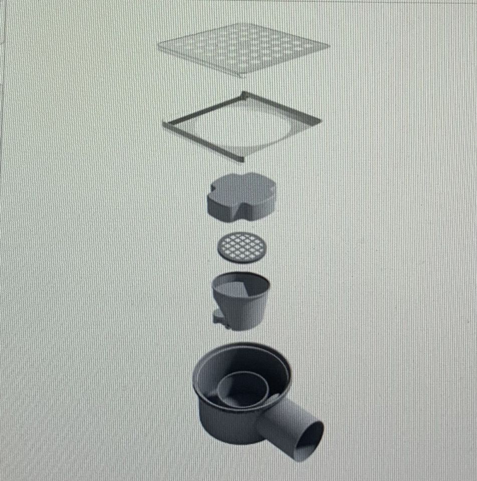 10x10 cm Metal Çerçeveli Yer Süzgeci