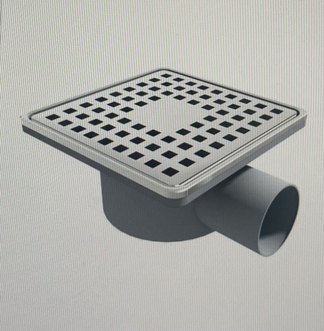 15x15 cm Metal Çerçeveli Yer Süzgeci