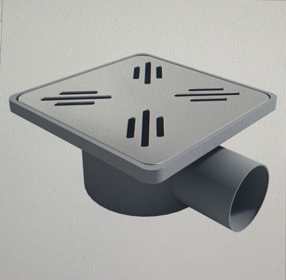 15x15 cm Plastik Çerçeveli Yer Süzgeci