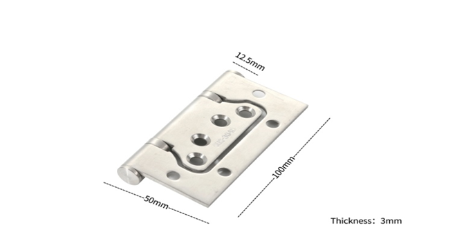 Paslanmaz Kelebek Menteşe-2,5 mm 304 kalite Min. 2 adet/takım
