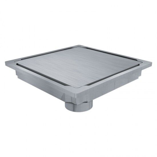 Paslanmaz Gövdeli Seramik Uyumlu Yer Süzgeci 10x10 cm